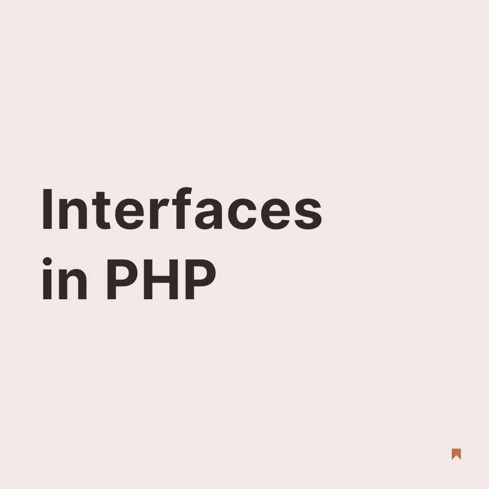 Interfaces in PHP Coder Advise