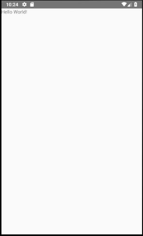 Hello Word with React Native