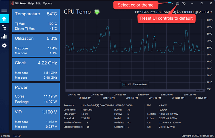 CPU Temp - CPU Temperature Monitor for Windows