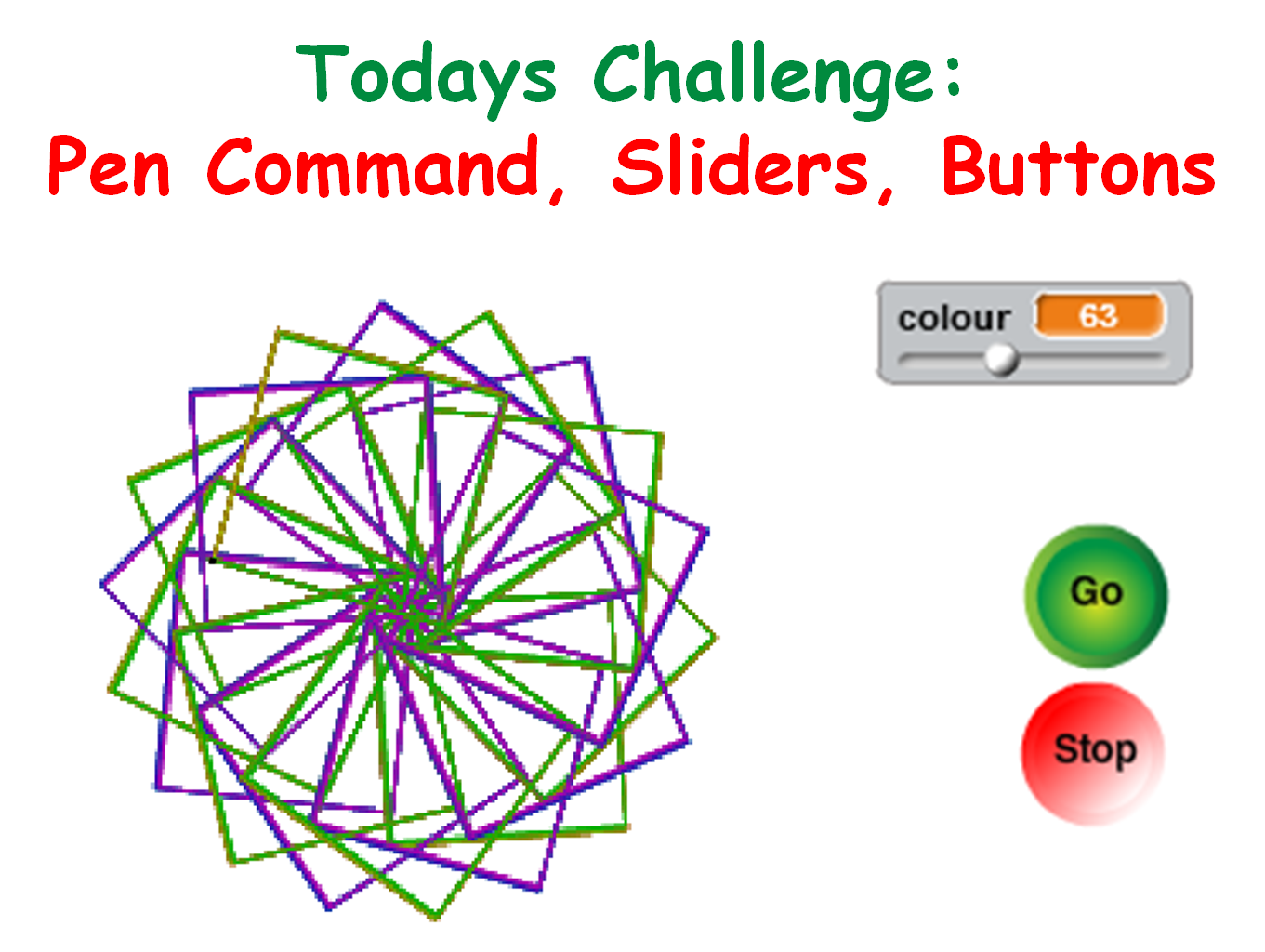 Beginners scratch week 6 Pen Commands CoderDojo Athenry