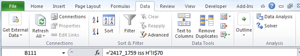 Curve fitting in Microsoft Excel 2010 Code References