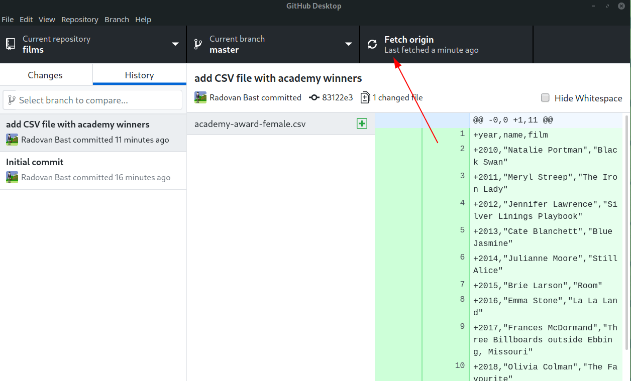 Creating repositories using GitHub Desktop — GitHub without the command