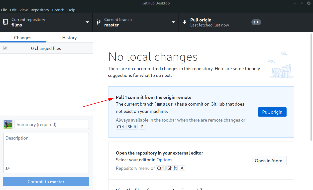Creating repositories using GitHub Desktop — GitHub without the command