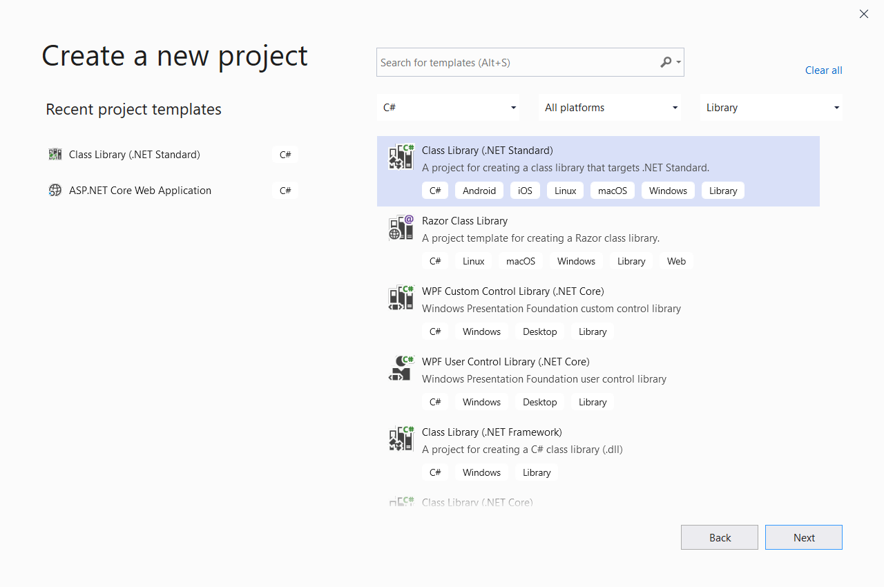 CoderJony Creating NuGet package using Visual Studio 2019 and