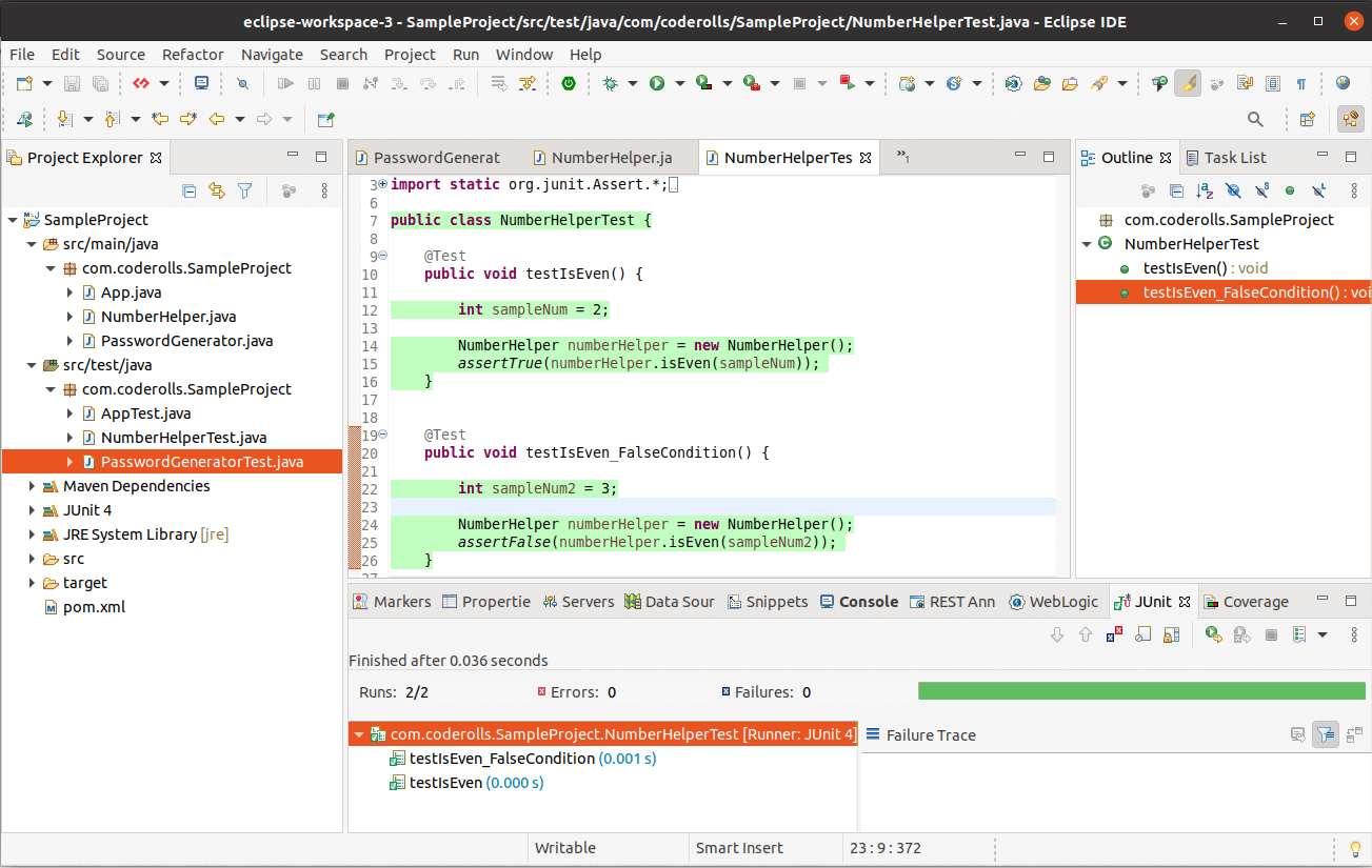 assertTrue() and assertFalse() in JUnit With Example coderolls