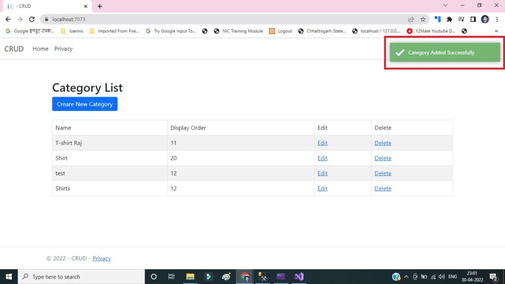 How to Add Toastr Alert On Core CoderRaj