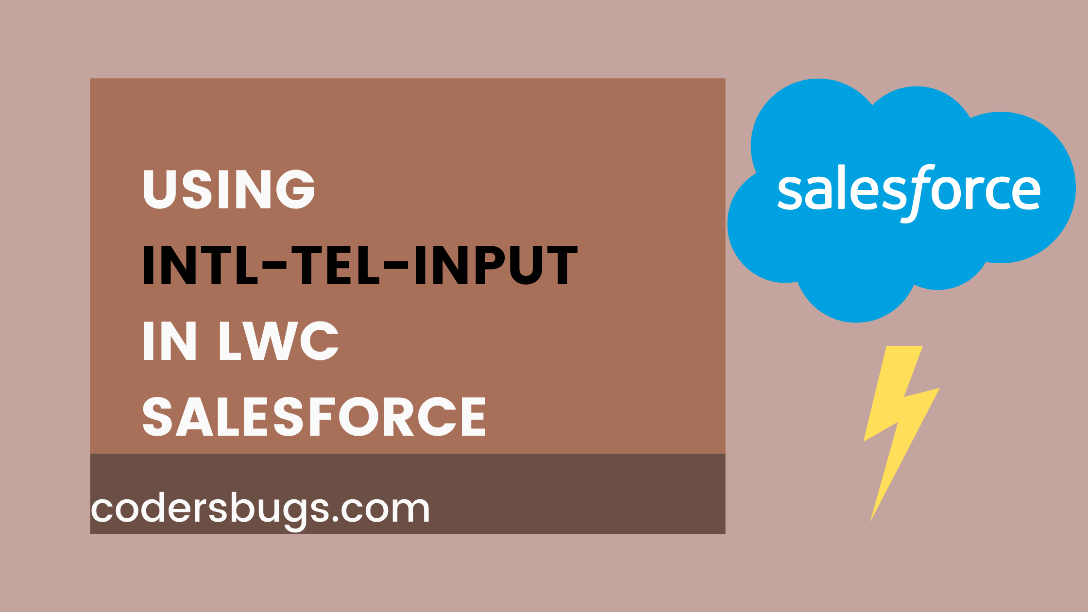How to use intltelinput JavaScript plugin in lwc component salesforce. Archives