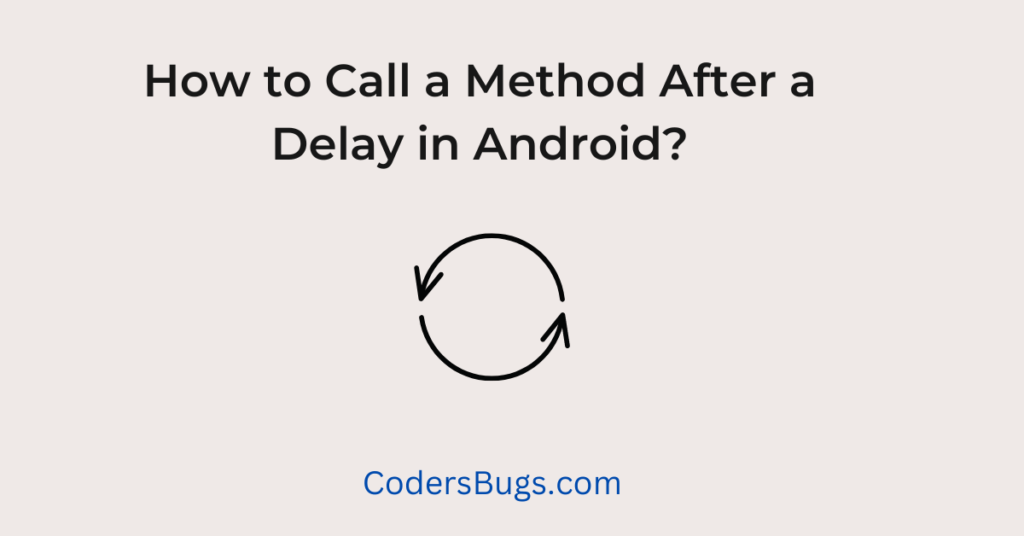 Call function after specific time interval in android using java