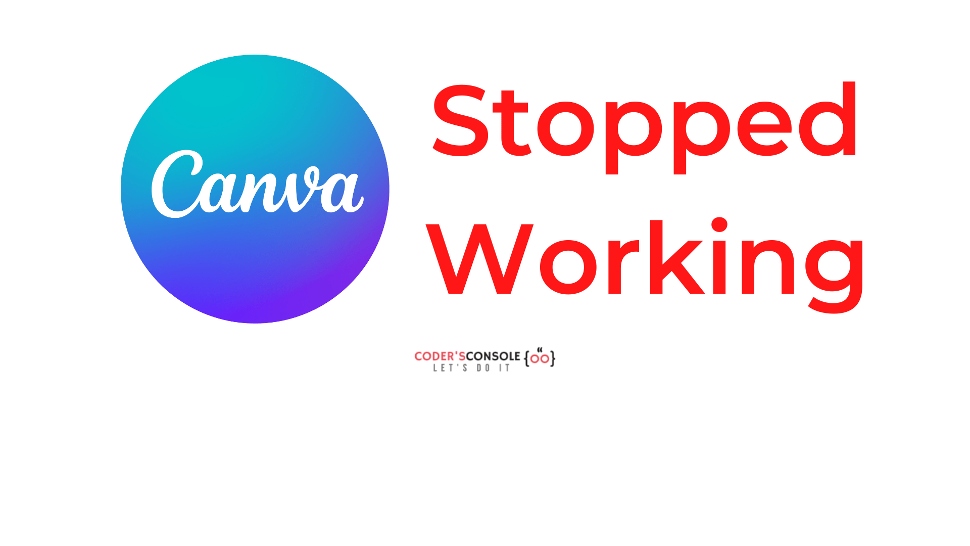 Canva not working, Unable to download images