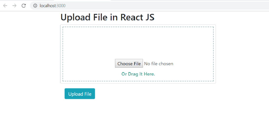 Simple React File Upload with Node.js Coderszine
