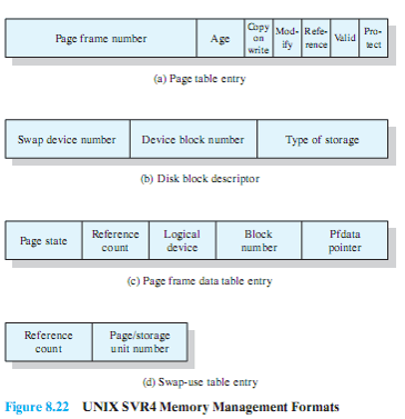 unix-svr4-memory-management-formats