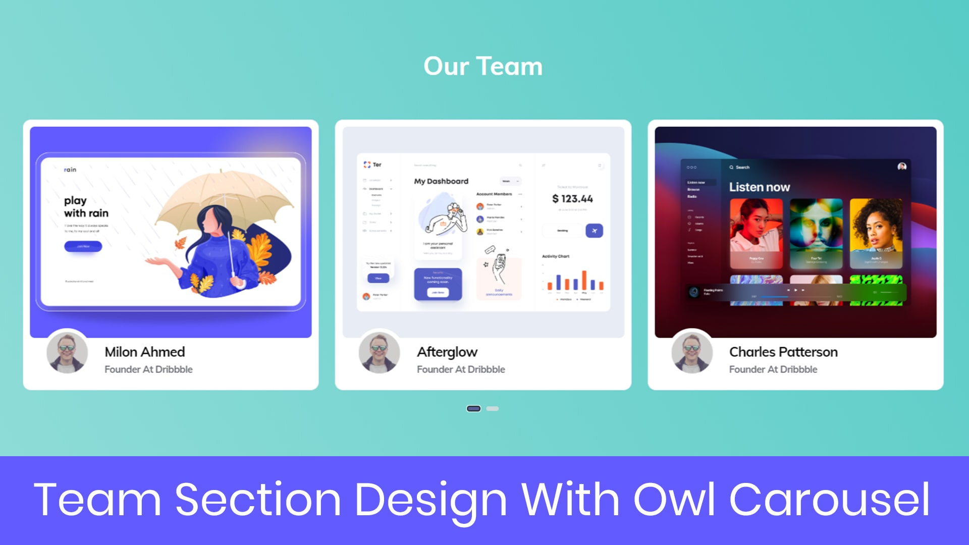 Responsive Testimonial Slider Using Owl Carousel Code4education