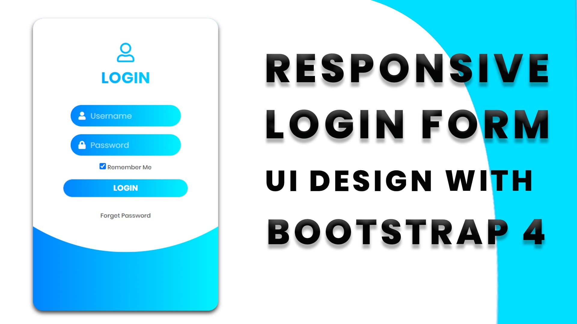 Login Form Design In Bootstrap 4 Modal HTML & CSS Code4Education.
