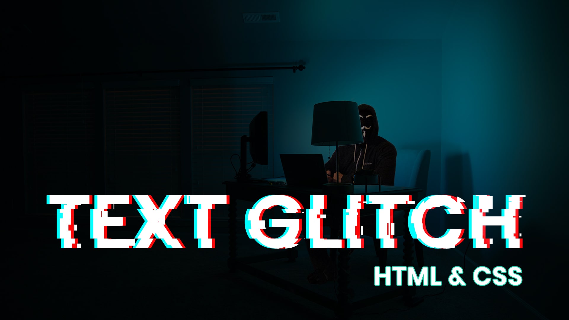 Awesome Text Glitch Animation Effect In HTML & CSS Code4Education