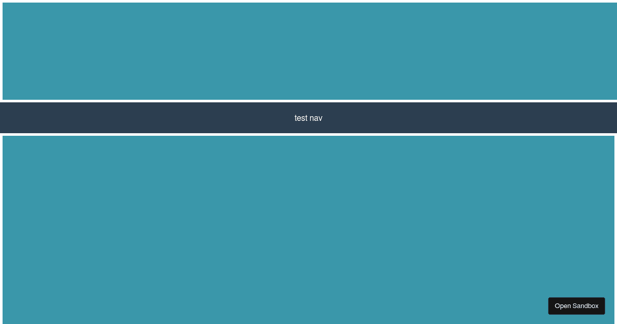 vuestickyelement examples CodeSandbox