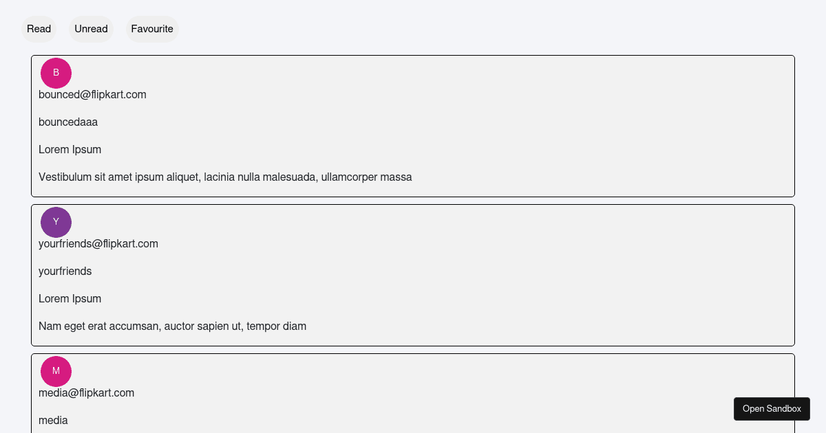 interview Codesandbox