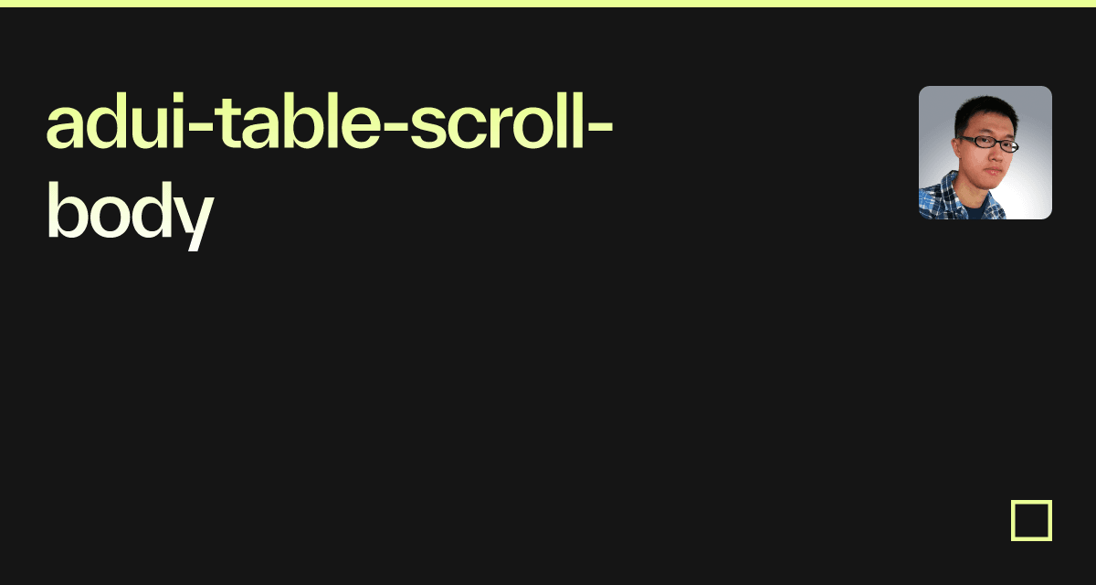adui examples CodeSandbox