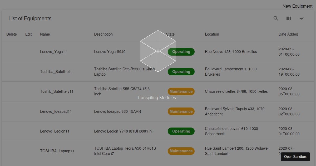 reactmuitable examples CodeSandbox