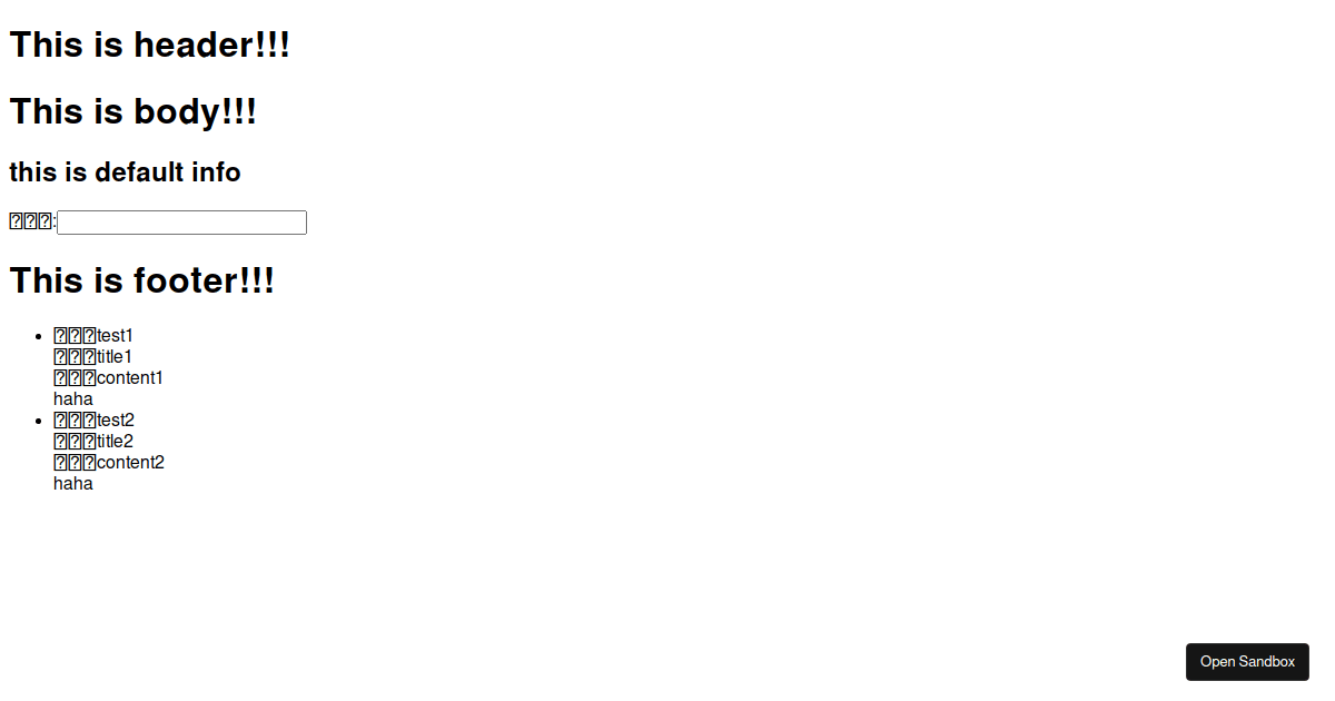 reactmixin examples CodeSandbox