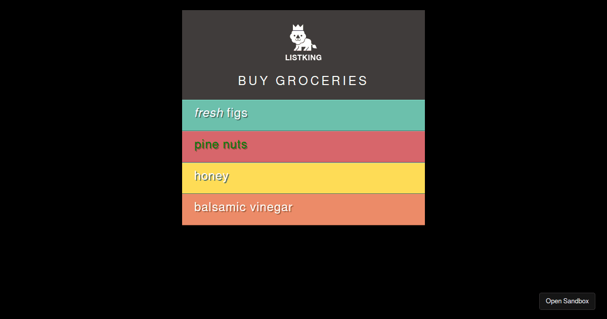 getelementbyid Codesandbox