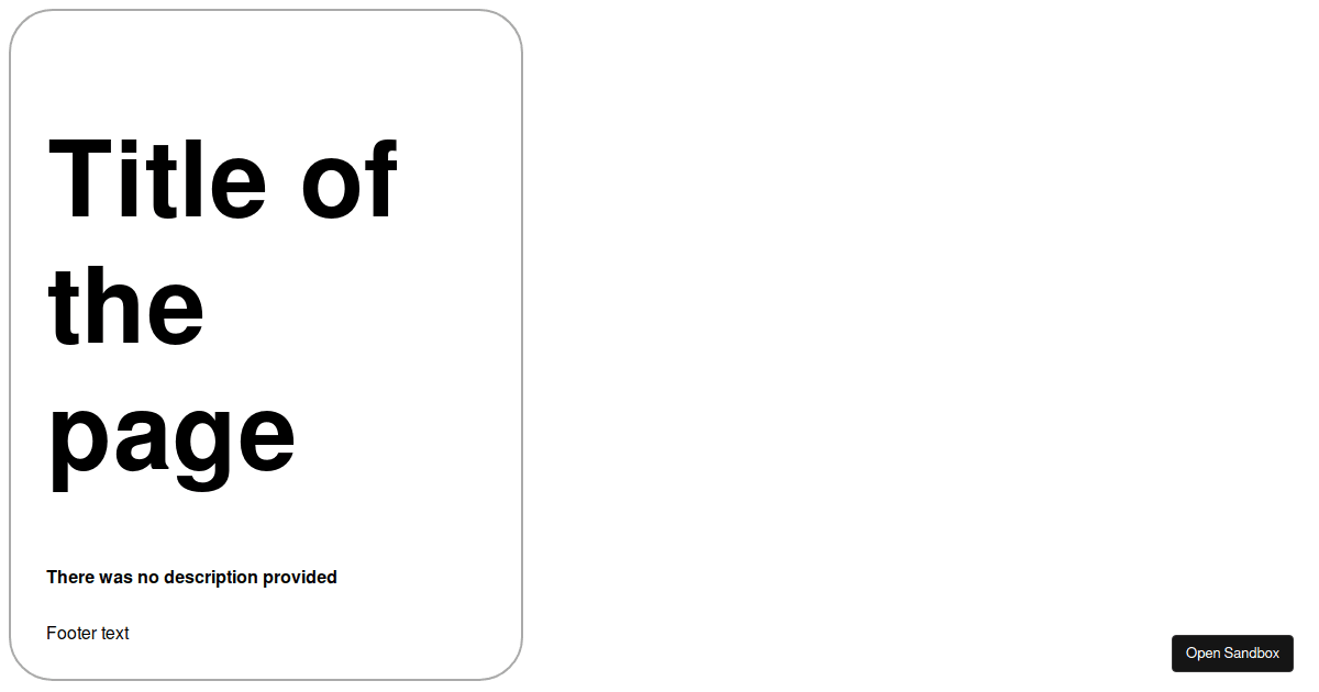 musingleavittcmbio Codesandbox