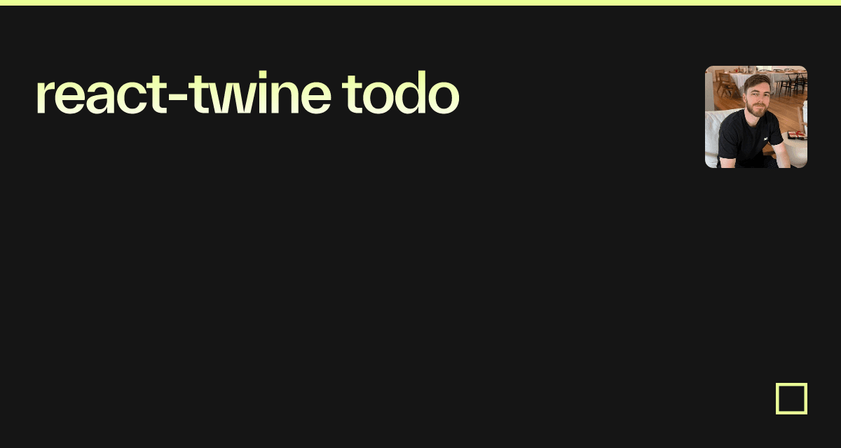 reacttwine examples CodeSandbox