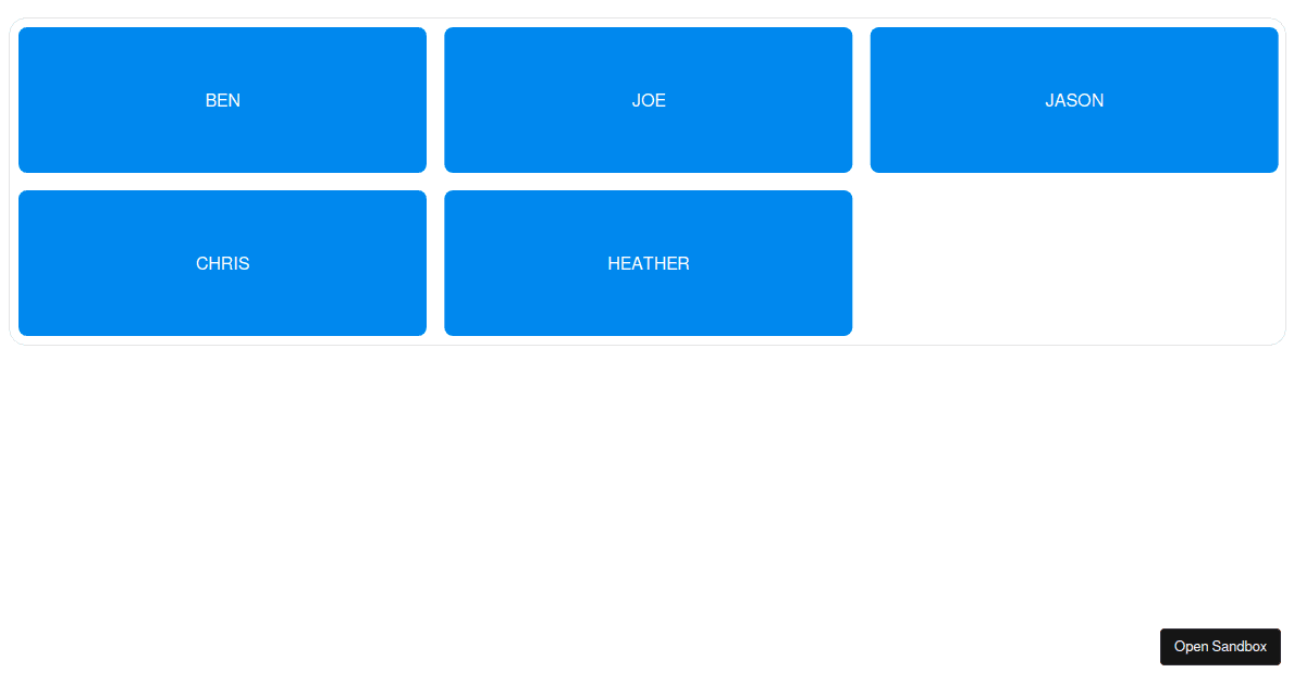 reactgriddnd examples CodeSandbox