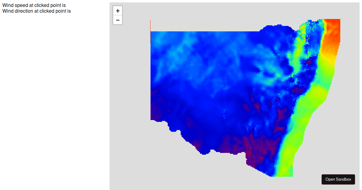 leaflet-geotiff examples - CodeSandbox