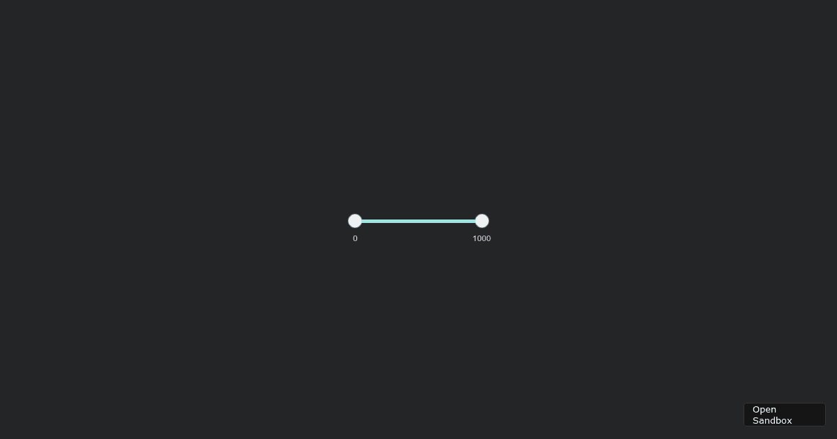 multirangesliderreactjs Codesandbox