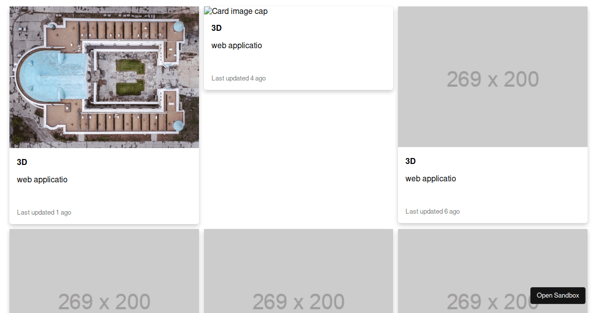 mdbootstrap examples CodeSandbox