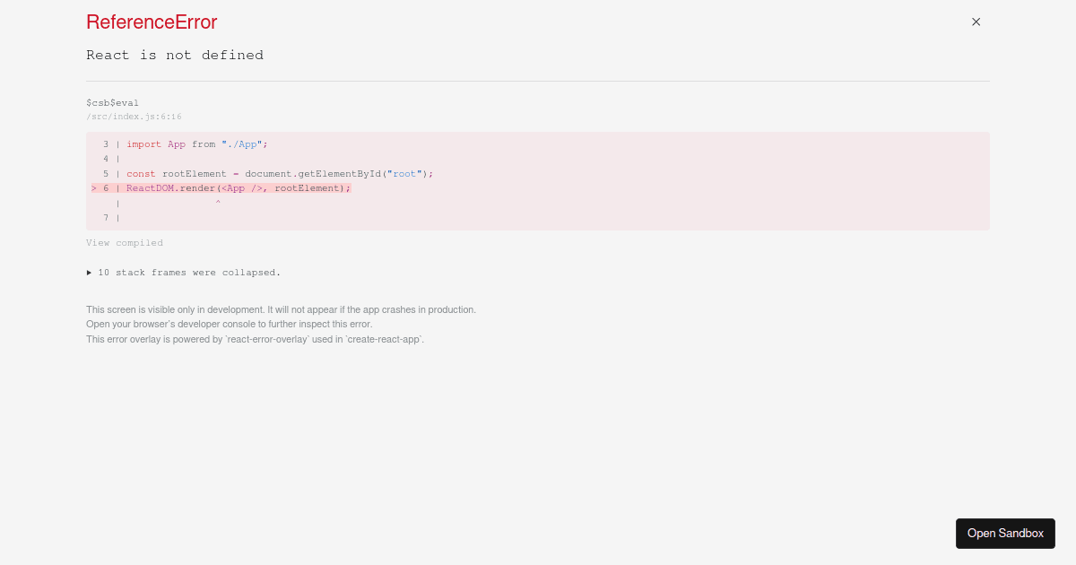 enzymeadapterreact17updated examples CodeSandbox