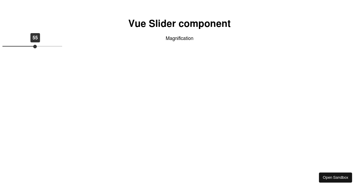 vue3slider examples CodeSandbox