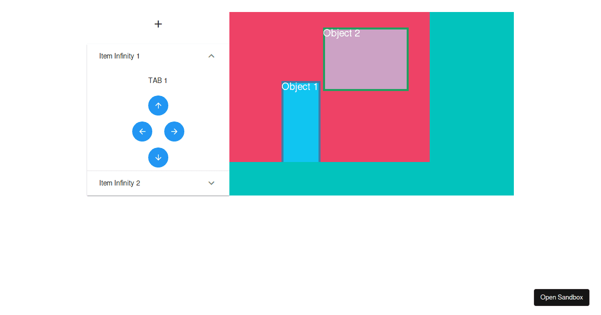 Fabricjs canvas example (forked) Codesandbox