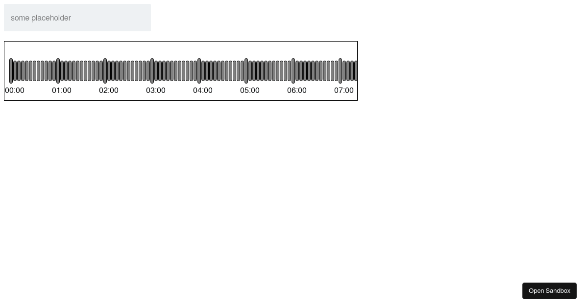 custom time picker Codesandbox