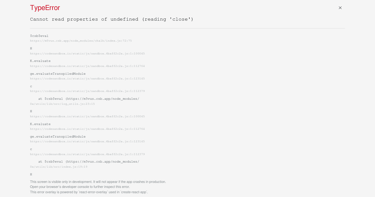 wallettests Codesandbox