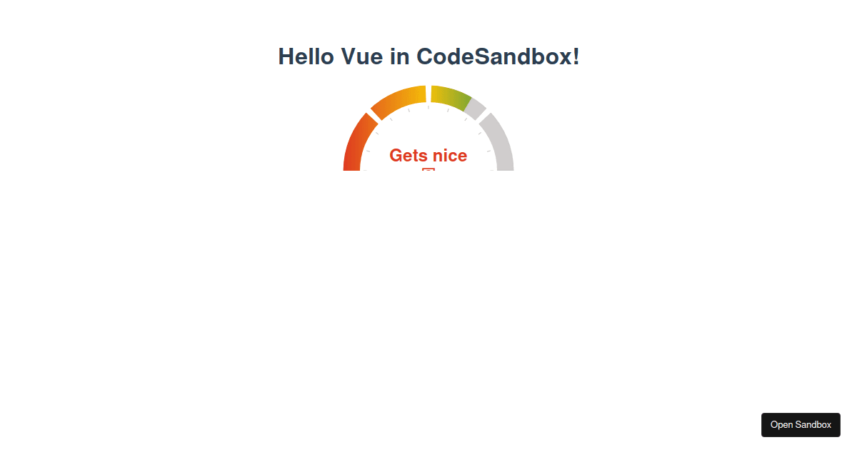 vuesvggauge examples CodeSandbox