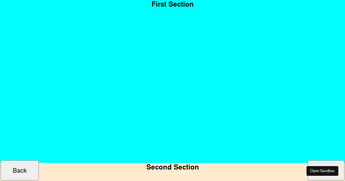 smoothscrollintoviewifneeded Codesandbox