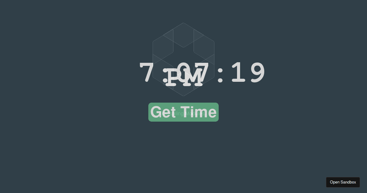 reacttimeformat examples CodeSandbox