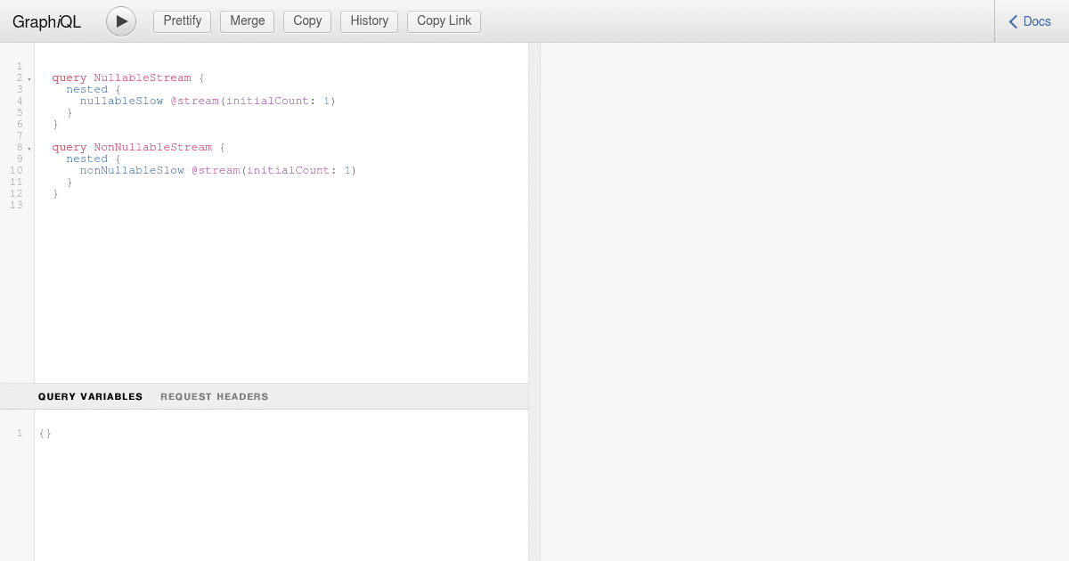 streamerrornonnulllist Codesandbox
