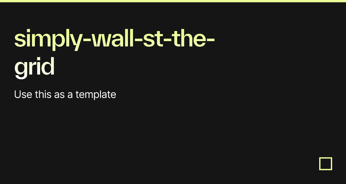 simplywallstthegrid Codesandbox