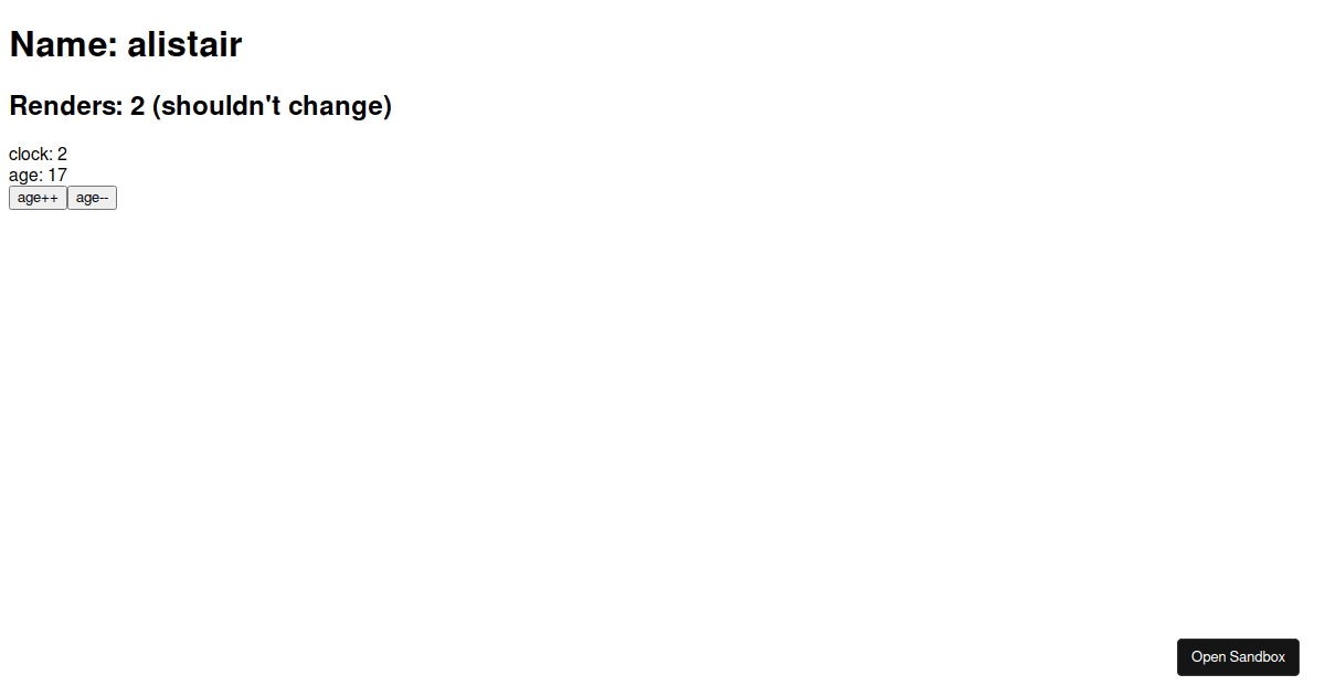 sosu examples CodeSandbox