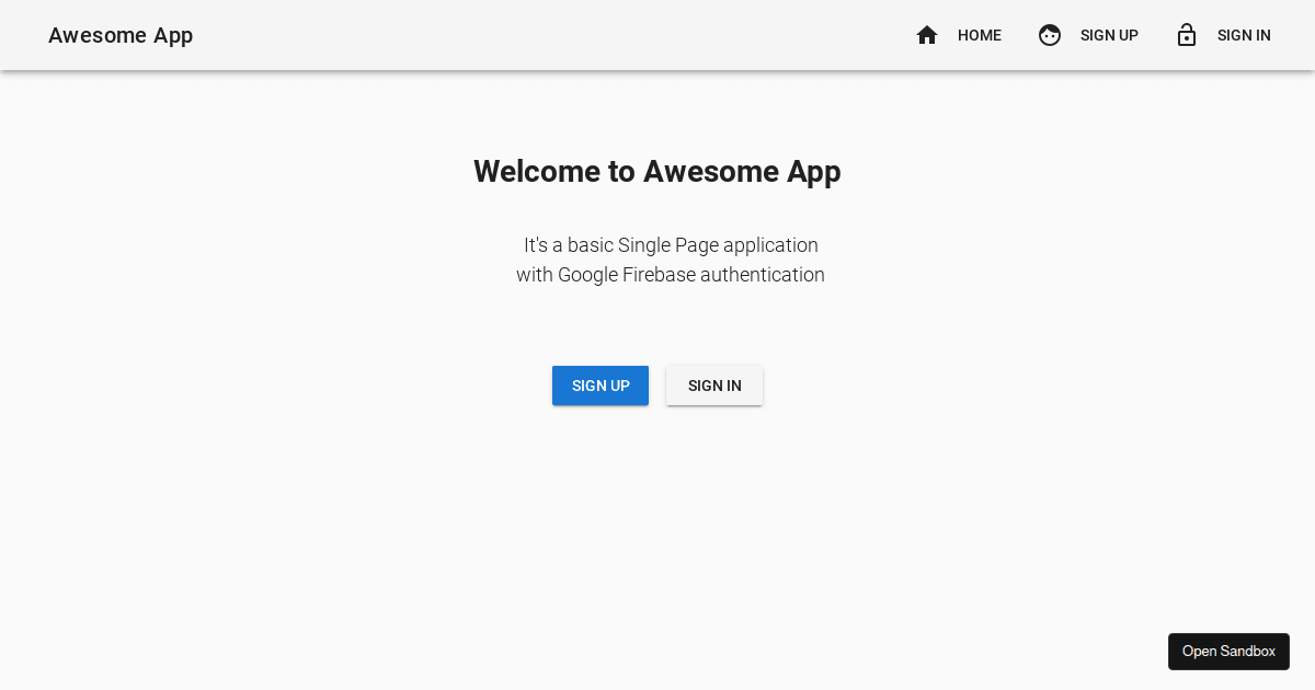vuetify examples CodeSandbox