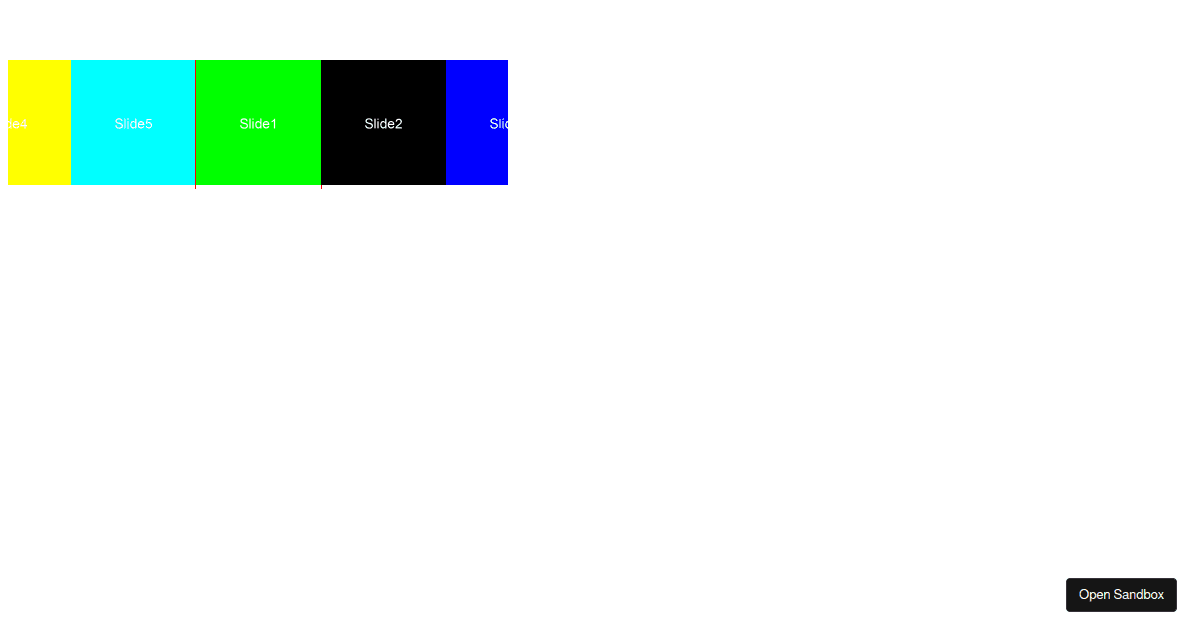 Vueslider Codesandbox