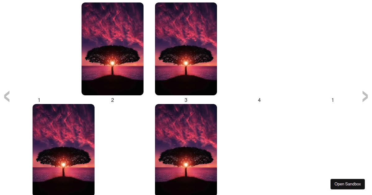 reactslideshowwithpagination examples CodeSandbox