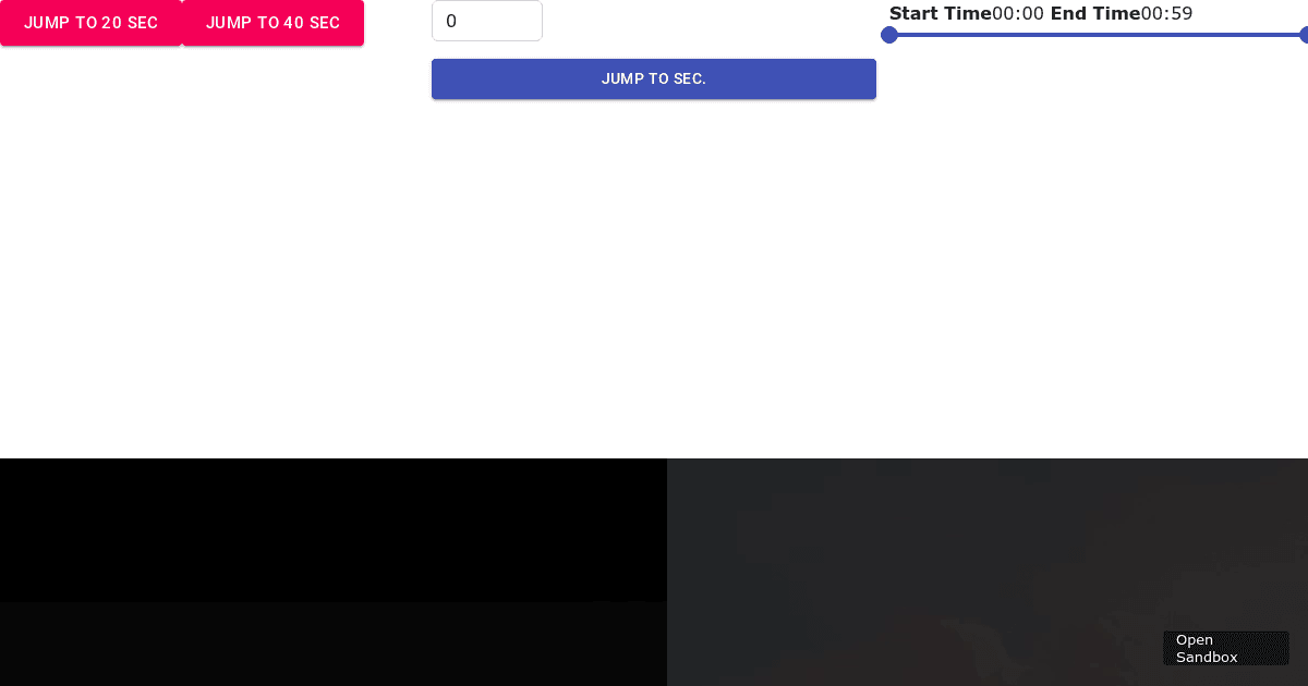 reacttimerangeslider examples CodeSandbox