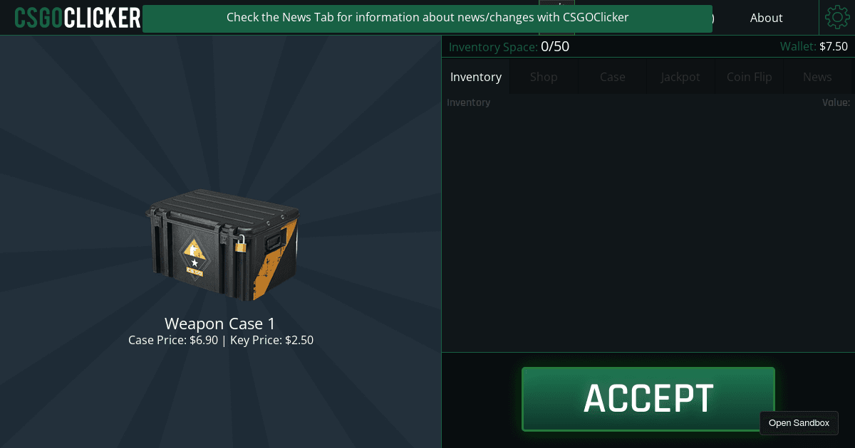KingofKFCJamal/CaseClicker - Codesandbox