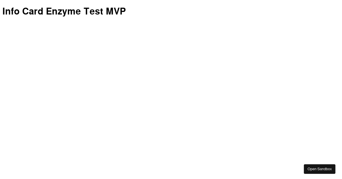 React Jest and Enzyme Testing Codesandbox