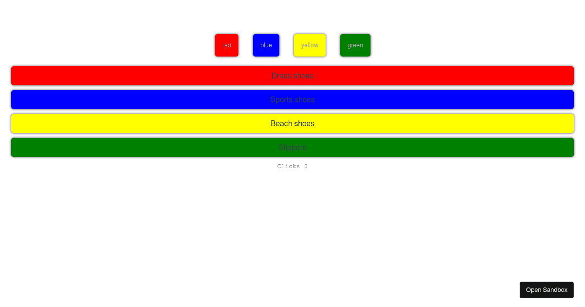 Vue Template CodeSandbox