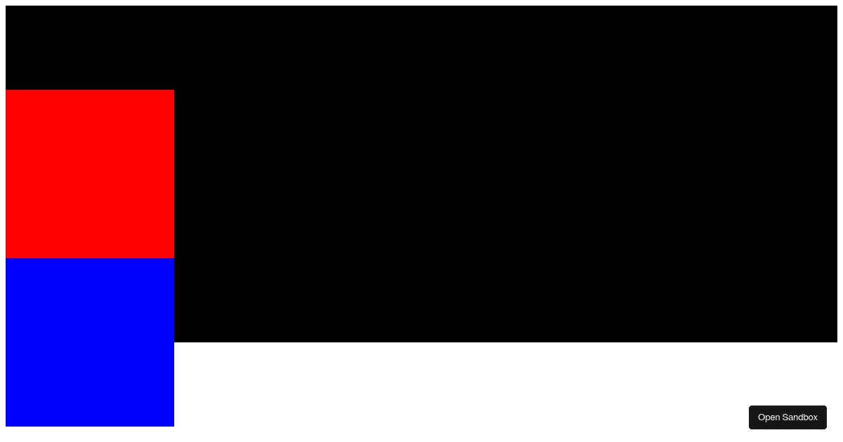 CSS Parent Child Codesandbox