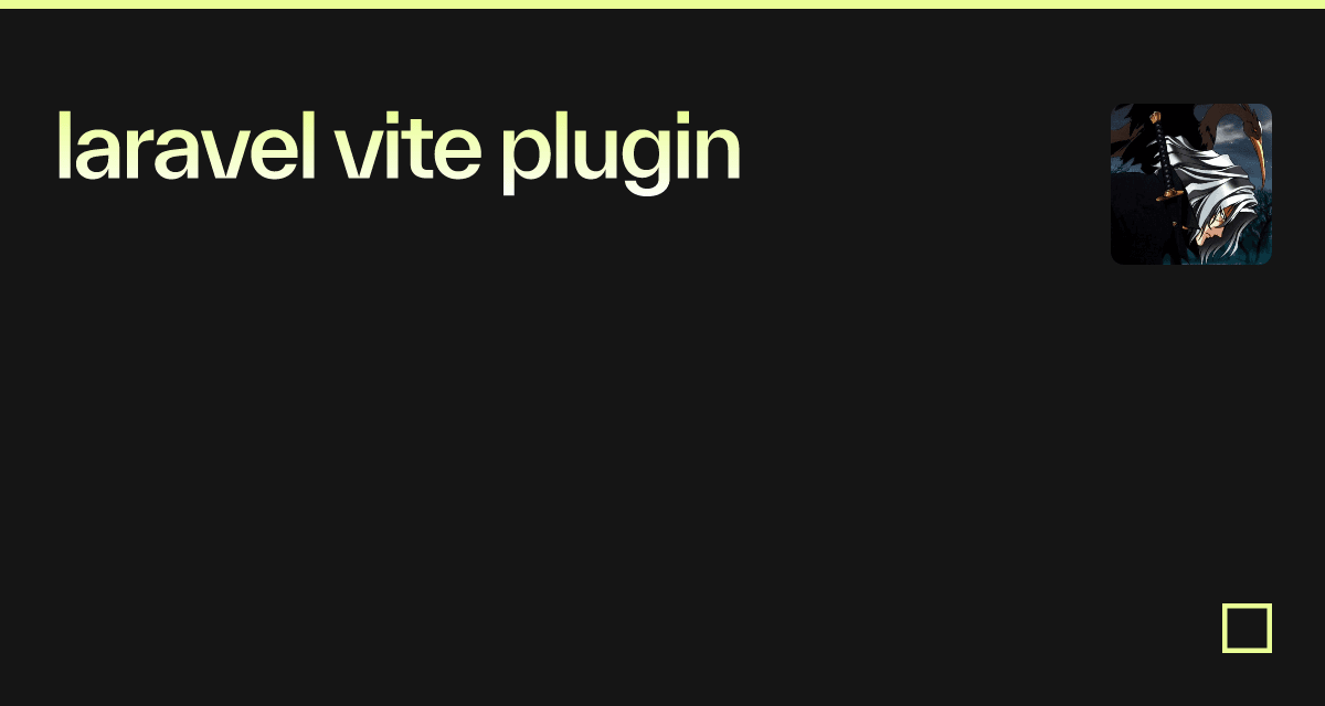 laravelviteplugin examples CodeSandbox